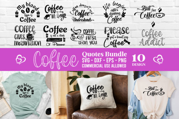 Coffee SVG Quotes Bundle: A Designer’s Review