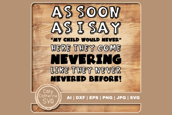 Review: As Soon As I Say My Child Would Never