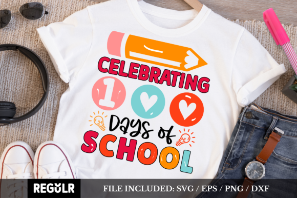 Review: Celebrating 100 Days of School SVG for Embroidery