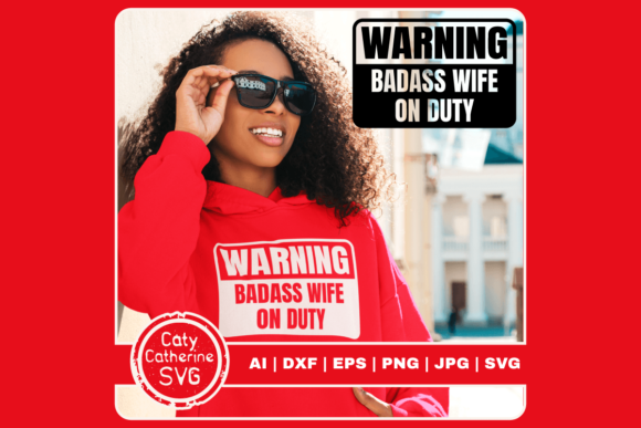 Review: Warning Wife on Duty Funny Quote for Embroidery