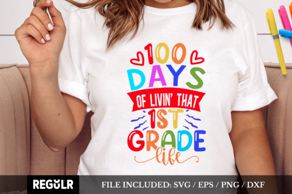 Reviewing 100 Days of Livin That St Grade Life SV
