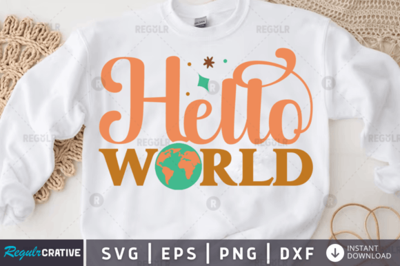 Reviewing Hello World Svg Design for Embroidery