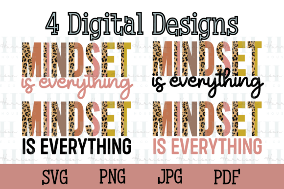 Reviewing Mindset is Everything PNG SVG JPG PDF